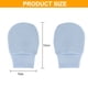 thumbnail image 2 of 6 pares de mitones para recién nacidos, guantes para bebés y niños pequeños, mitones antiarañazos para bebés de 0 a 6 meses para niños y niñas, 2 of 5