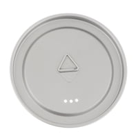 Ioensy - Tapa De Taza De Agua De Titanio Tapa De Olla De Camping Tapas De Taza De Café De Té De Picnic De Viaje 120 Mm