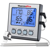 Termómetro Digital Para Cocinar Carne Thermopro Tp17 Plateado