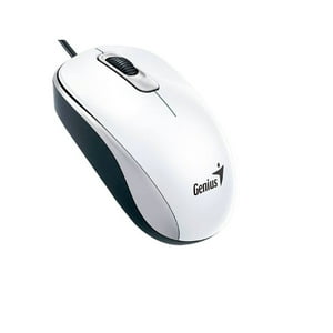 Genius - Mouse Dx110 Alámbrico Usb Blanco