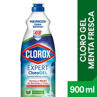 Cloro En Gel Menta Fresca Botella 900 Ml Clorox