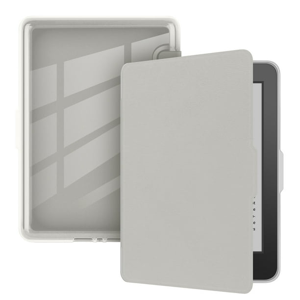 GANGXUN Funda Rosa Compatible con Kindle Paperwhite 3/2/1 – Acrílica, Resistente a Salpicaduras, Modo Reposo Inteligente