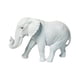 thumbnail image 2 of Elefante Estatua Mesa Resina Elefante Estatuilla Para Estante Vacaciones Escritorio Blanco, 2 of 5