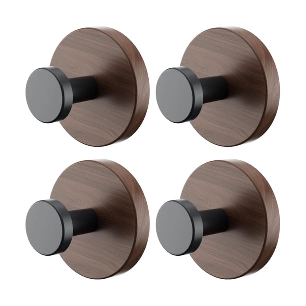 4 ganchos con ventosa para colgar en la puerta, decoración del hogar, ganchos de pared redondos de moda para sombreros, entradas, toallas y cocina.