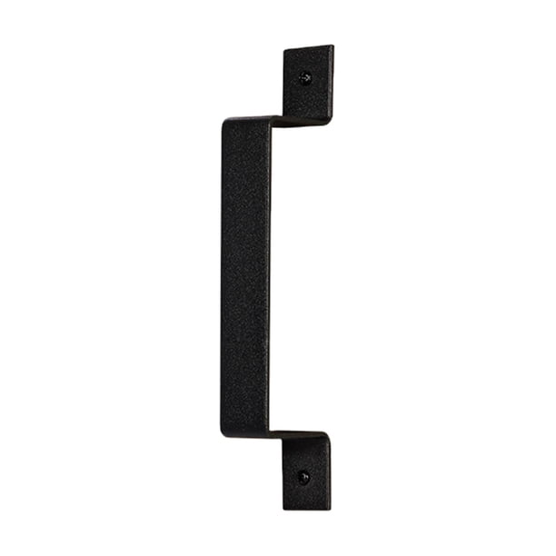 Manija De Puerta De Granero De Acero Al Carbono Con Tornillos Para Cobertizo De Cocina Y Sala De Estar