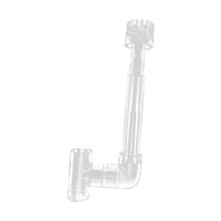 Magideal - Skimmer De Acuario Filtro Interno Herramienta De Eliminación De Película De Aceite Con Tubo Transparente Material Acrílico Cesta Desmontable Función R Diámetro Interior 16 Mm