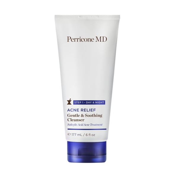 Limpiador Perricone MD Acne Relief, suave y calmante, 180 ml