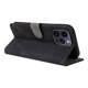 thumbnail image 2 of Funda Billetera para iPhone 15 Pro con Soporte - Cartera de Cuero con Ranuras Negro, 2 of 5