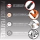 thumbnail image 5 of Exprimidor de hierro fundido Eurolux Ultra-Premium, extra grande, naranja, 5 of 9