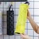 thumbnail image 2 of 1pc Plastic Bag Holder, Waterproof Linen Wall Hanging Grocery Bag Dispenser, Garbage Bag Organizer, 2 of 3