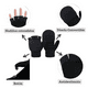 thumbnail image 2 of Guantes Térmicos De Invierno Sin Dedos Convertibles Chiporro, 2 of 5