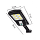 thumbnail image 2 of Pack 4 foco solar led exterior con sensor de movimiento negro, 2 of 3