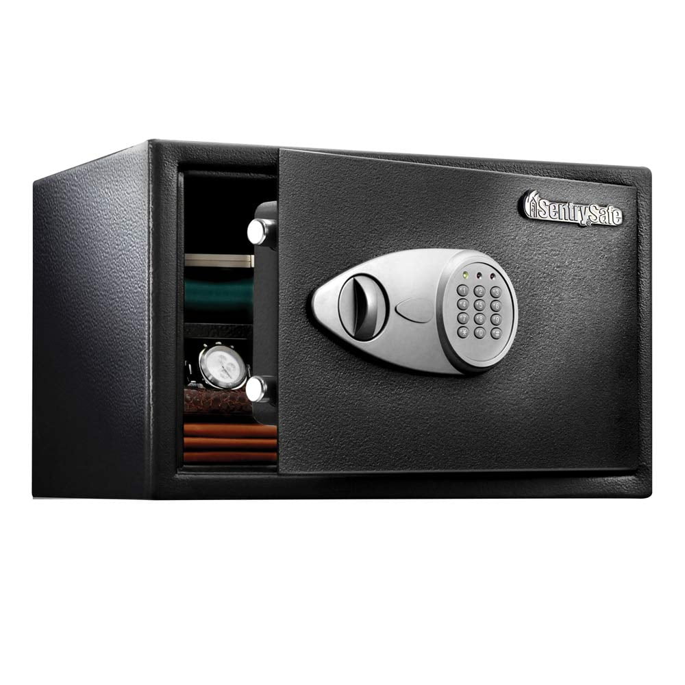 Safe Sentrysafe X125 Negro Con Estante Y Teclado Digital