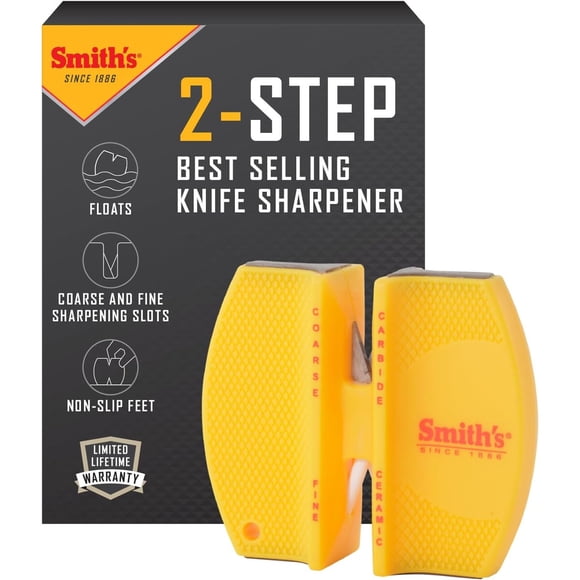 Afilador de cuchillos Smith's 2Step grueso y fino
