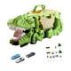 thumbnail image 3 of Coche De Dinosaurio Transformador, Vehículo De Juguete Divertido Para Niños De 2 A 6 Años, Regalos Para Niños, Color Verde, 3 of 3