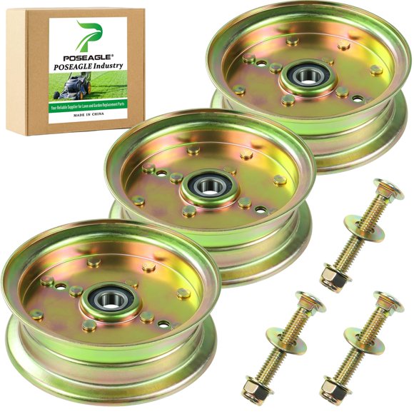 Juego de 3 poleas tensora POSEAGLE para Husqvarna