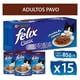 thumbnail image 2 of Pack 15 unidades Purina Félix Trocitos Jugosos sabor Pavo, 2 of 2