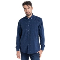 Truval - Camisa Oxford Estampada