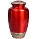 thumbnail image 5 of Urna cremación CLEENTABLE de 18 cm, aluminio rojo y dorado, capacidad hasta 91 kg, 5 of 8