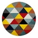thumbnail image 1 of Alfombra Redonda Florida Multicolor 160 x 160 cm, 1 of 3