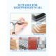 thumbnail image 3 of Kit de Anclajes para Drywall FEAOXYO 100 Piezas Acero Zincado Autoperforantes, 3 of 4