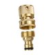 thumbnail image 2 of Manguera De 3/4 "Conector Rápido Agua De Manguera De Agua Para Equipos De Riego Lavado De Autos Hilo Delgado, 2 of 5