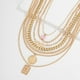 thumbnail image 4 of 7-Piece Vintage Fashion Metal Pendant Necklace Set - A Timeless Accessory for the Ladies, 4 of 4