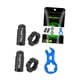 thumbnail image 4 of 2 Piezas De Cubierta De Válvula Francesa Presta De Aleación De Titanio Para Neumático De Bicicleta MTB Negro, 4 of 5