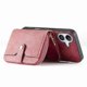 thumbnail image 4 of Funda Tipo Cartera con Correa Cruzada para iPhone 16 Plus Protección Contra Golpes Rosa, 4 of 6