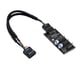 thumbnail image 1 of Placa Base USB 2,0, Cabezal De 9 Pines, 1 A 3, Cable Conector LED Para Ventilador De Concentrador De Extensión, 1 of 5