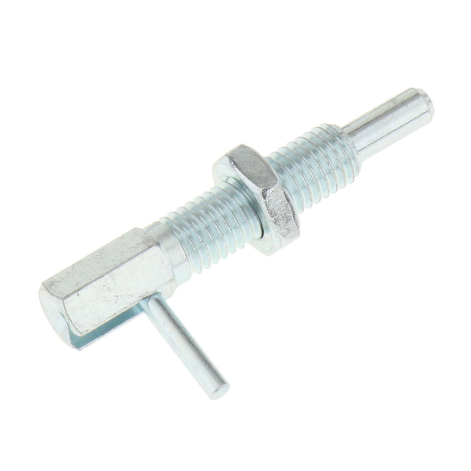 Ioensy - Galvanización Durable M10 Del Pin Del Émbolo De Indexación De Los Accesorios Retractables Del Émbolo Del Resorte De Indexación