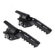 thumbnail image 2 of 2 piezas de motocicleta Motor Guard Guarderías de la carretera plegable pliegue pliegue pinzas plegables luz de acero inoxidable para usar accesorios Negro, 2 of 5