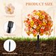 thumbnail image 2 of Flores artificiales SHareconn 51 cm resistentes a UV – Pack de 4, 2 of 8