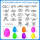 thumbnail image 2 of Sufuplay 24 huevos de Pascua con rompecabezas metálicos de ingenio, 2 of 7