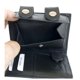 thumbnail image 5 of Billetera FLW Espaciosa de Cuero Vacuno Negro Genuino con Cadena, 5 of 5