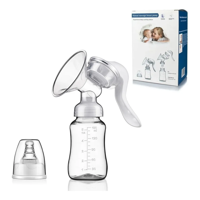 Genérico - Extractor Leche Materna Manual Con Botella Mamadera