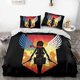 thumbnail image 1 of Juego De Ropa De Cama Attk On Titan Para Niños Y Niñas Funda Nórdica De Plumas Funda De Almohada Regalo Dormitorio Familiar Juego De 3 Piezas Uso Doméstico, 1 of 3