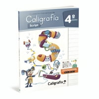 Caligrafix - Cuaderno De Caligrafía Script 4º Básico