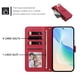 thumbnail image 3 of Funda Tipo Billetera para samsung galaxy A07 4G/5G con Soporte y Bolsillo con Cierre Rojo, 3 of 6