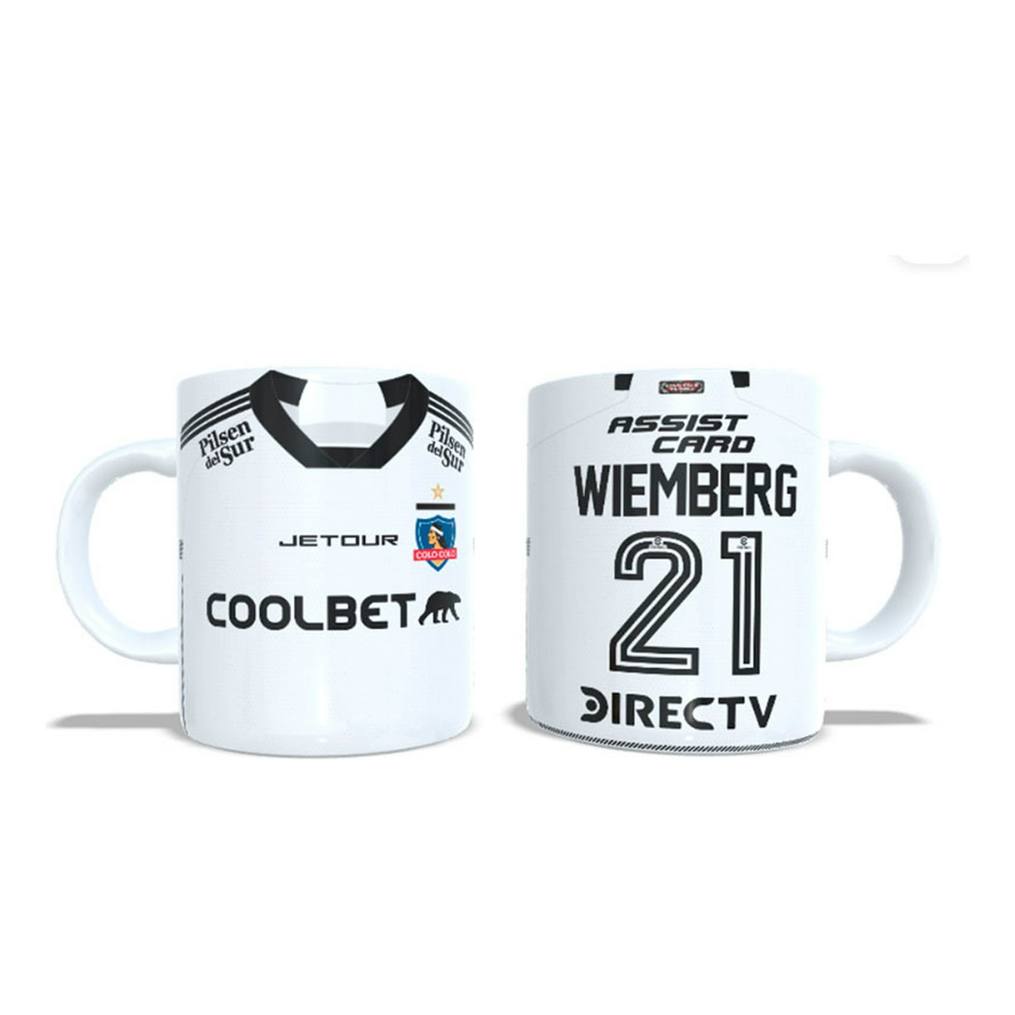 Arumistorechile - Tazon Taza + Porta Vaso Colocolo 2024 - Erick Wiemberg