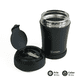 thumbnail image 4 of Termo Comida 400ml Negro Cuchara Acero Inox Simplit, 4 of 7