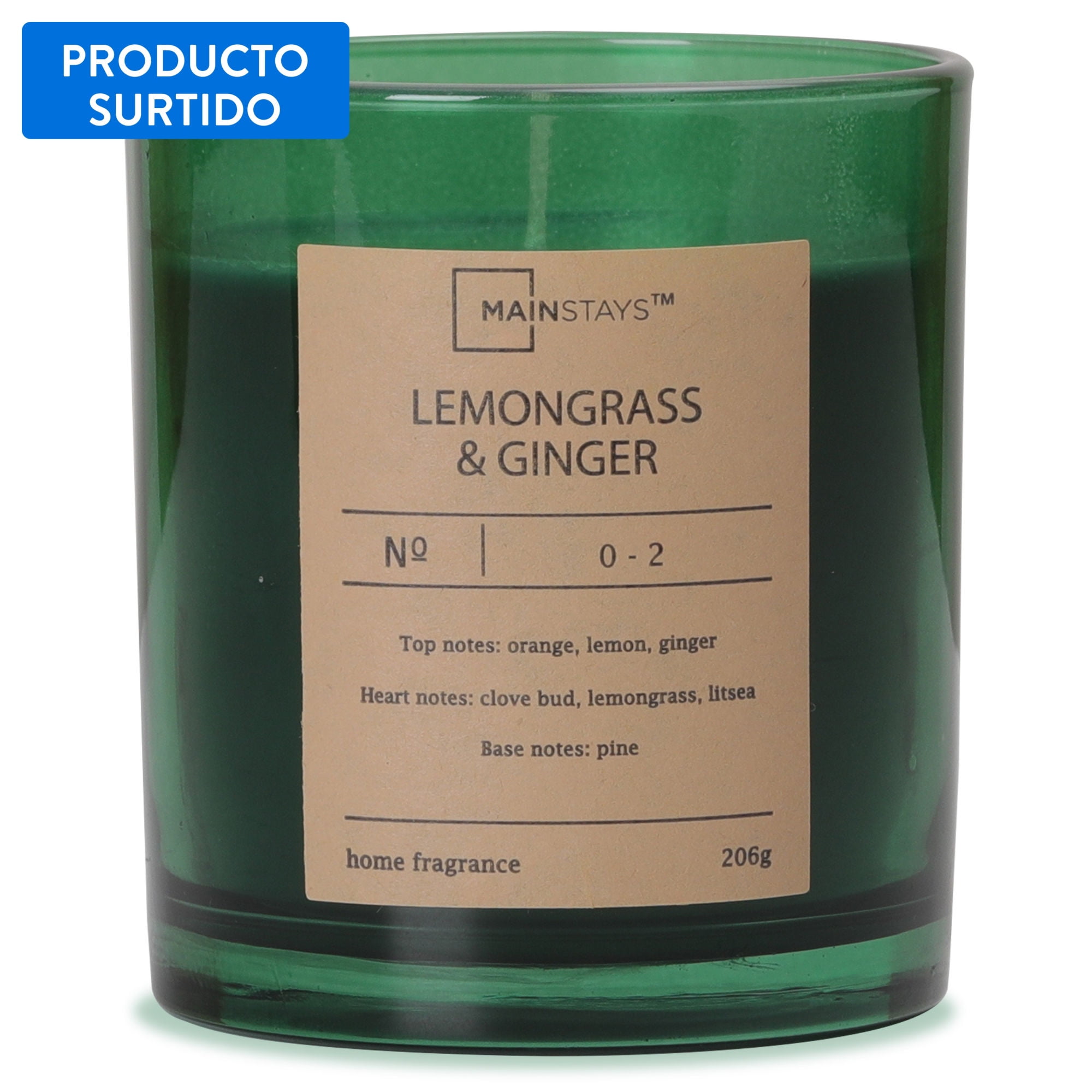 Mainstays - Velas Glossy 200 G 3 Frangancia Surtida Color Surtido
