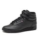 thumbnail image 1 of Zapatillas Reebok Freestyle Hi High Top para mujer en blanco y negro, 1 of 7