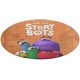 thumbnail image 1 of StoryBots Alfombra Redonda de Felpa Coral, Antideslizante, No Desprende Pelusas, Lavable y Duradera para Salón, Dormitorio y Habitación de Niños 60cm, 1 of 6