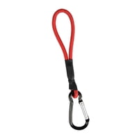 Ioensy - Cuerda Elástica Con Mosquetón, Lazos De Dosel Para Lonas, Carpas, Rojo