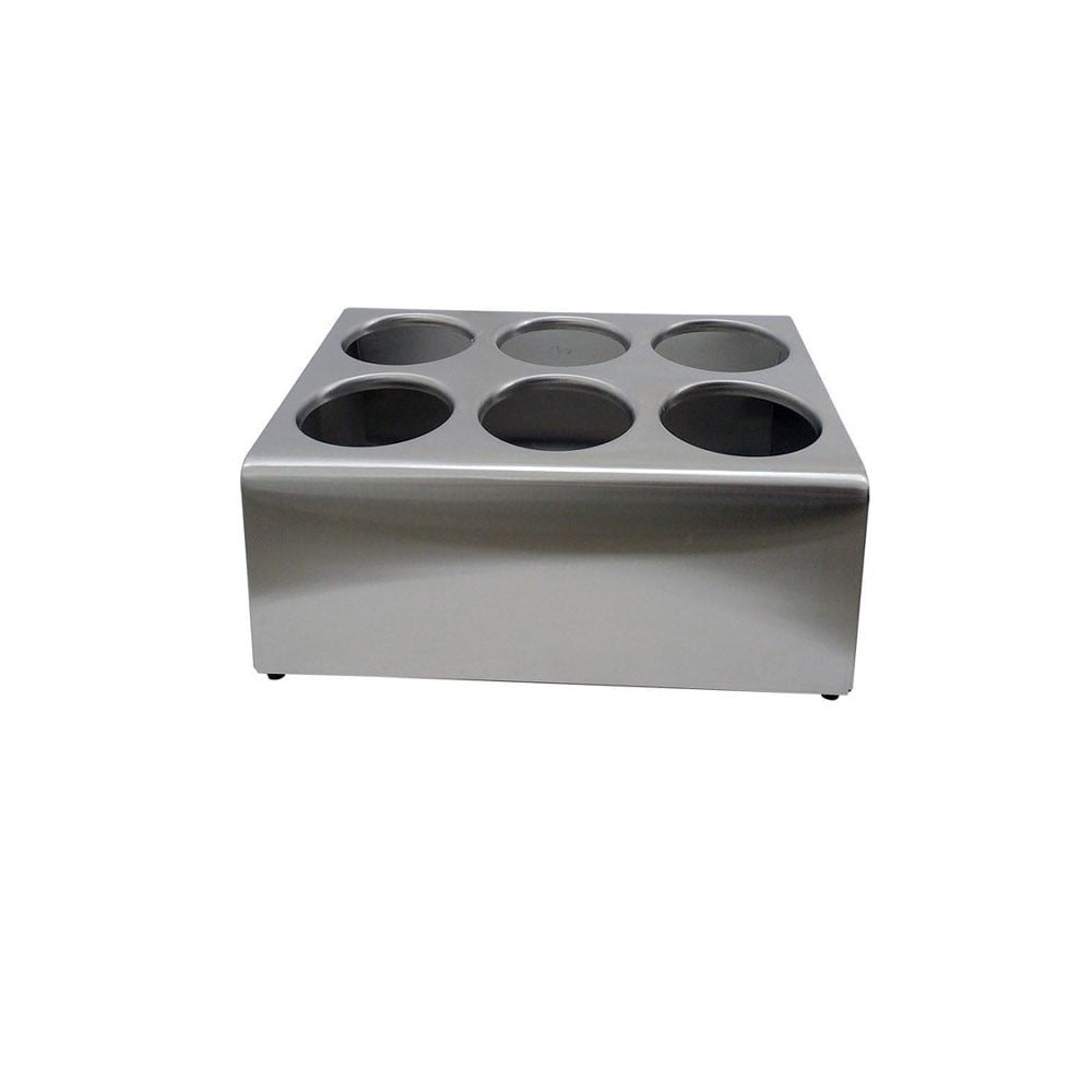 Organizador De Cubiertos Acero Inox 6 Compartimientos. Jw6