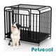 thumbnail image 1 of Jaula para Perro y Gato Grande Petscool, Doble puerta, Bandeja y Ruedas, 1 of 7