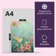 thumbnail image 5 of Tarjeta de cumpleaños Giftzie Beautiful Gold 57th para mujeres y hombres, tamaño A5, 5 of 7
