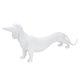 thumbnail image 1 of Adorno Resina Perro Blanco 46x7x17 cm, 1 of 3