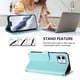 thumbnail image 4 of iPhone 12/12 Pro Funda Billetera con Estampado de Gato, Verde Claro, 4 of 6